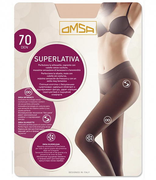 картинка Superlativa 70 Колготки Omsa от интернет магазина