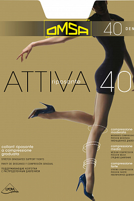 Attiva 40 XXL Колготки Omsa