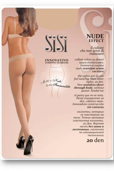 картинка Nude effect 20 Колготки SiSi от интернет магазина